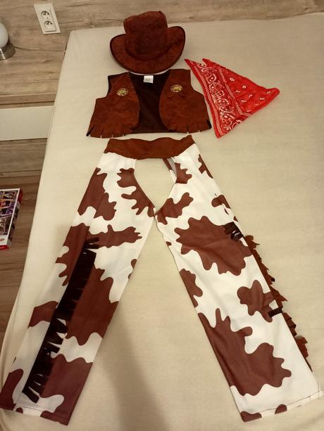 Kostým kovboj, veľ. 6-8 rokov, 