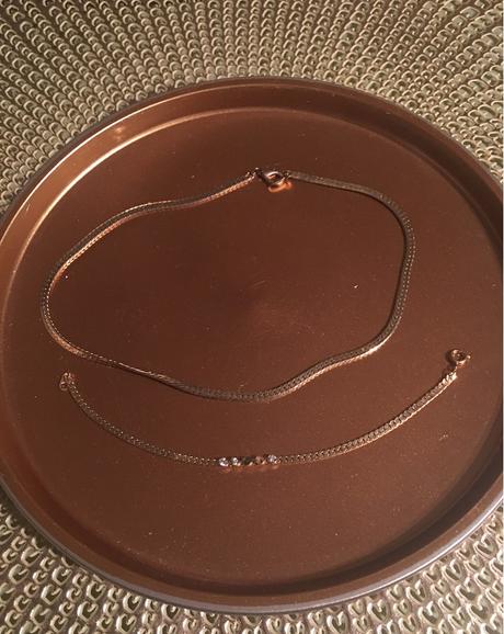 2 dielny set - náhrdelník s náramkom,