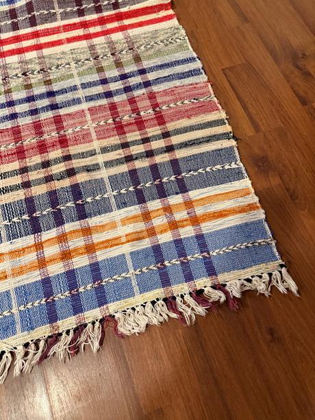 Ručne tkaný koberec behúň 270 a 75 cm,