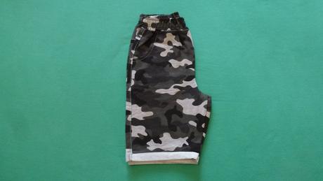 Maskáčové kraťasy s vreckami, japitex,128