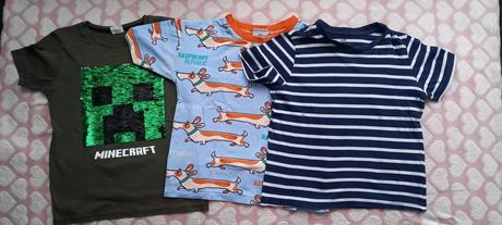 Tričká minecraft,mix, lindex,122
