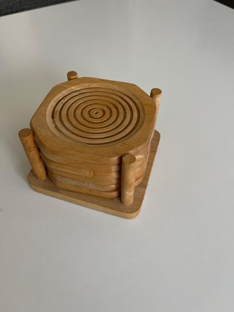 Drevené podšálky, 