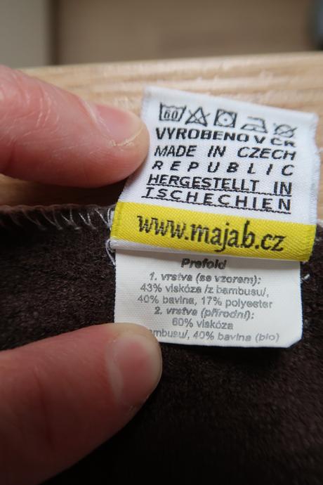 Kalhotová plena mačka, majab