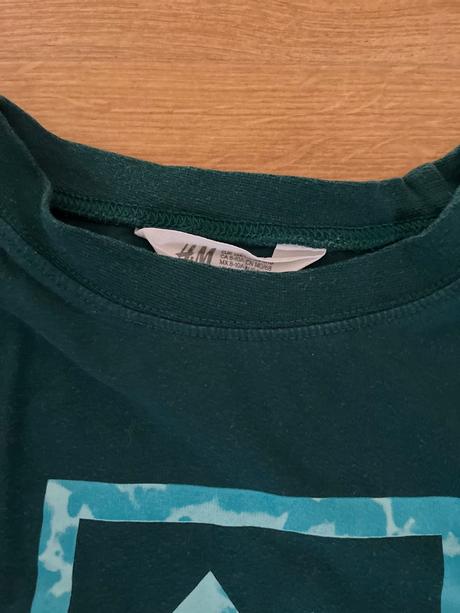 Tričko s potlačou 134/140, h&m,134