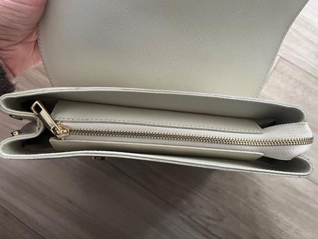 Krasny kremovy/ivory novy kozeny ruksak lubive, 