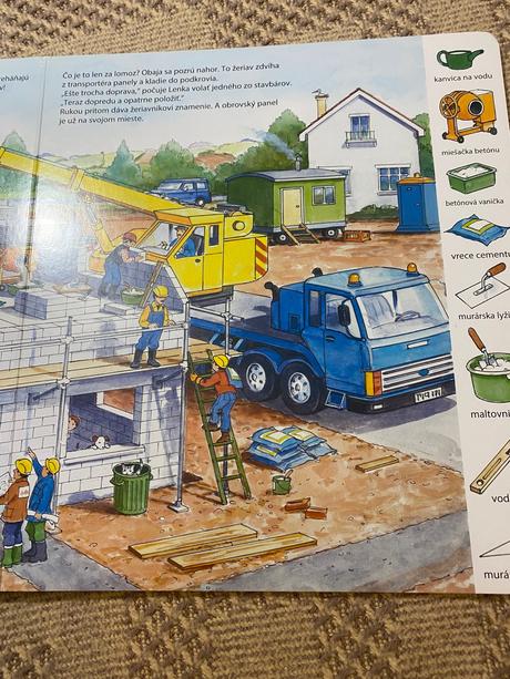 Môj veľký obrázkový slovník - staviame dom, 