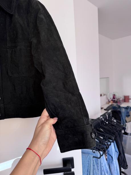 Zara bunda brusena koža, zara,s