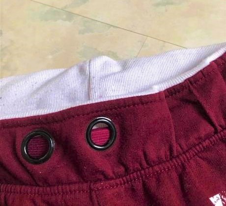 Široké hrubé  baggy tepláky, 36