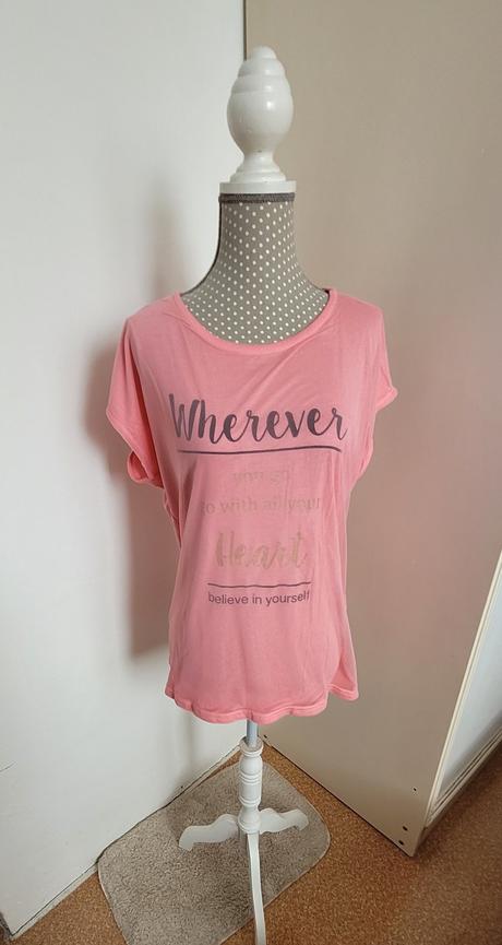 Ružové tričko, xl