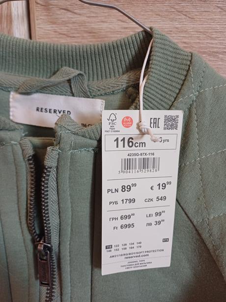 Nova mikina, reserved,116