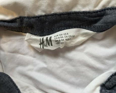 Košeľa h&m, 134, h&m,134