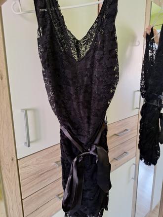 Dámské čipkované šaty, h&m,s