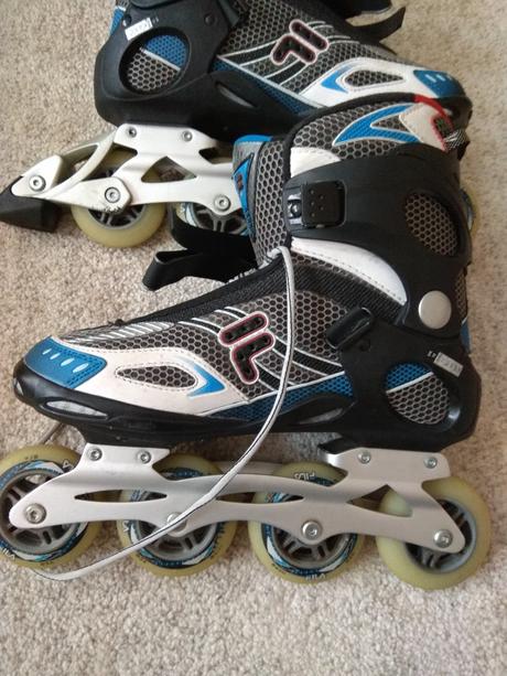 Kolieskove korčule fila, veľkosť 44, fila,44