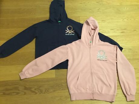 2xmikina benetton 13-14 rokov, benetton,170