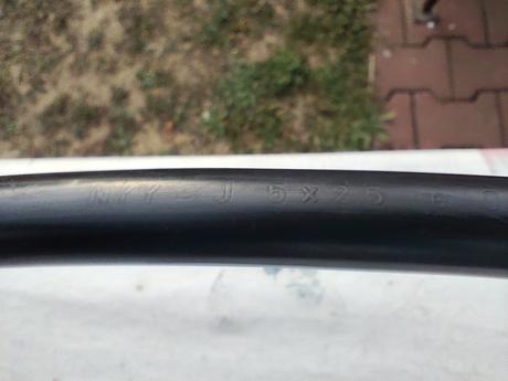 Predám kabel 5x2.5mm,