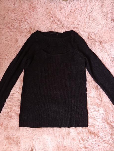 Čierny pulóver, f&f,42