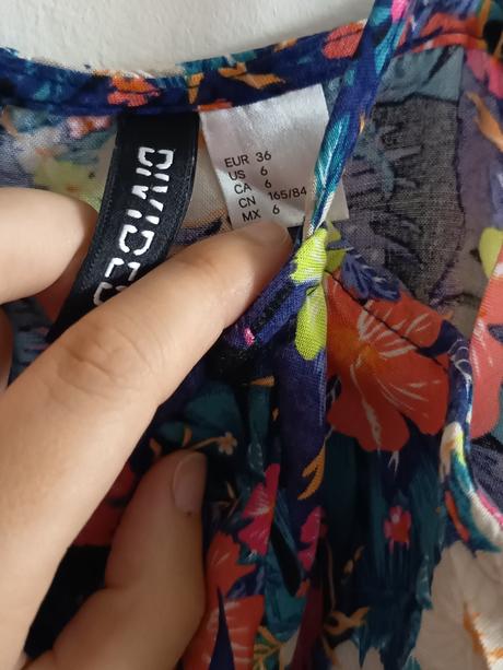 Letné minišaty, h&m,s