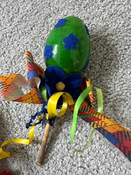 Veľká noc zápich vajíčka 2 kusy, 