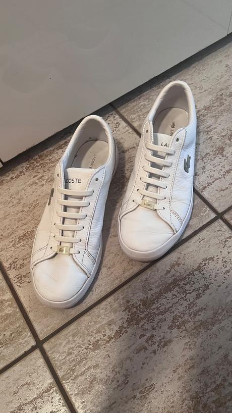 Lacoste sneakers pravá koža, lacoste,41