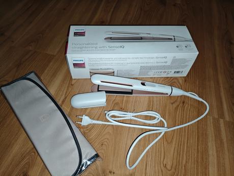 Žehlička na vlasy philips sense iq,
