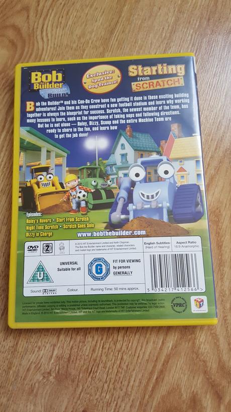 Dvd bob the builder,