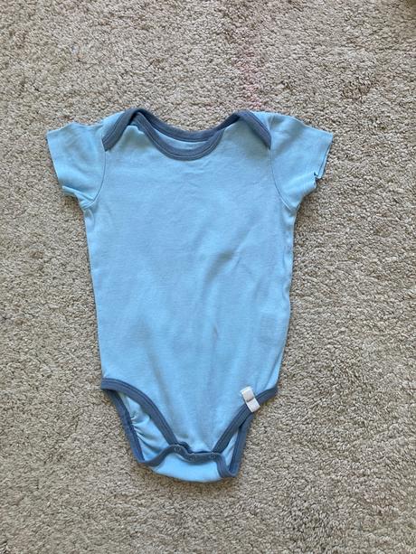 Body s kratkym rukavom, modre, kuniboo,86