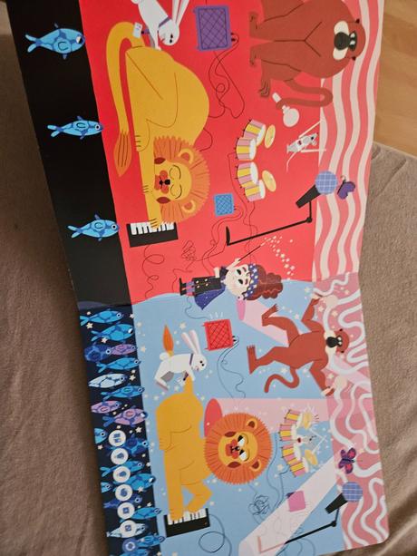 Kuzelne čítanie albi knizka, 