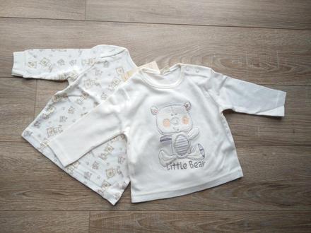 Tričká 6-9 mesiacov, my little bear,74