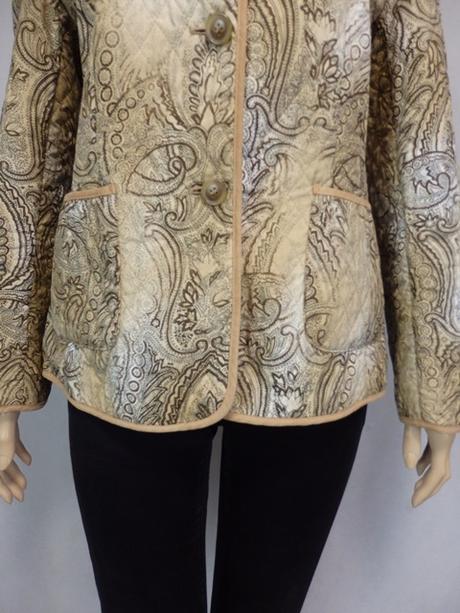 Luxusná vzorovaná bunda, 38