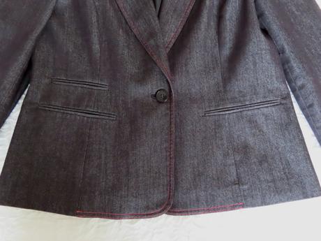 Dámsky blazer, riflové sako nine west, veľ. l, l