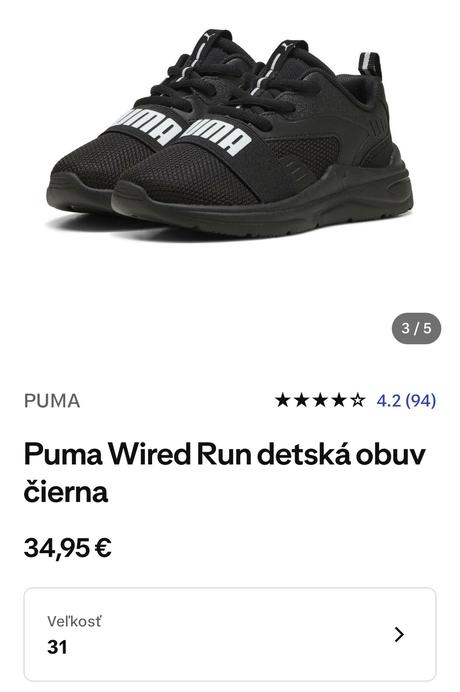 Tenisky puma v.31, puma,31