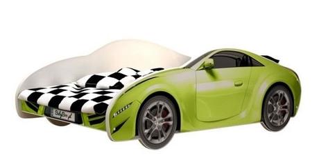 Detská posteľ auto + matrac, šírka (cm): 70,dĺžka (cm): 140