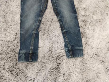 Nenosené frajerské rifle slim jogger 4-5 rokov, h&m,110