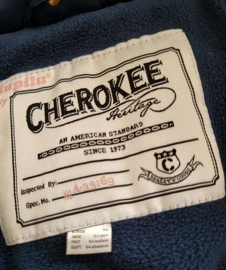 Zimná bunda cherokee 104 na 3-4 roky, cherokee,104