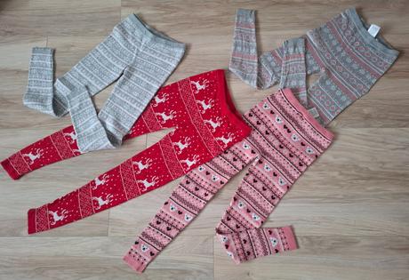 4x hrubšie legíny, veľ. 134/140, pepperts,134