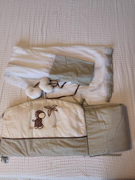 Mantinel do postieľky s baldachýnom, šírka (cm): 30