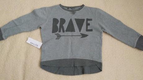 Šedé tričko, lindex,128