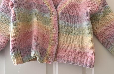 Dúhový pestrofarebný sveter, dopodopo, 98, dopodopo,98