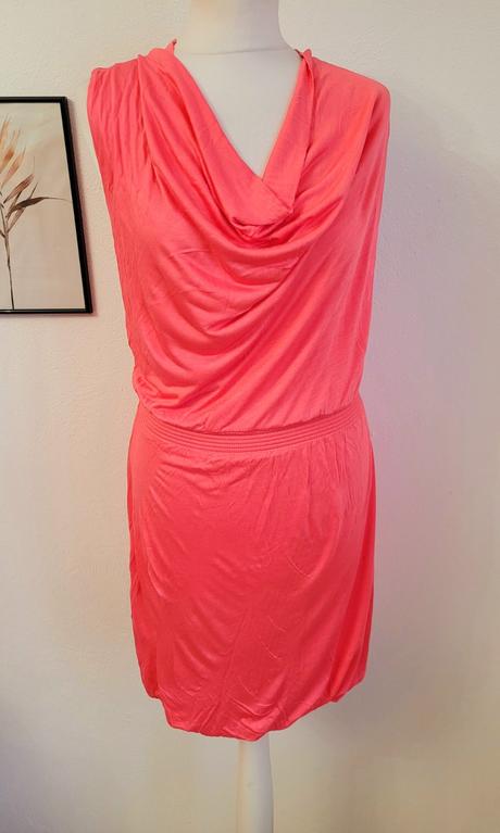 Marhuľkové šaty h&m., h&m,s