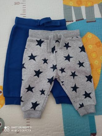 2 pack nenosenych tepláčikov, f&f,68