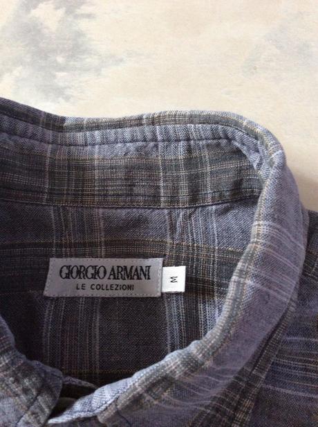 Luxusná košeľa georgo armani m/l, armani,xl