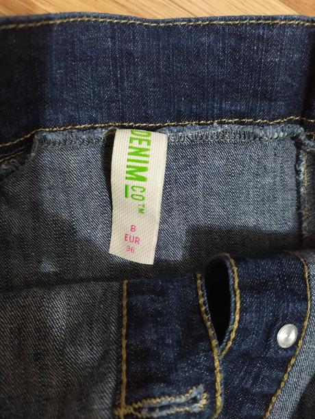 Riflové šaty, denim,36
