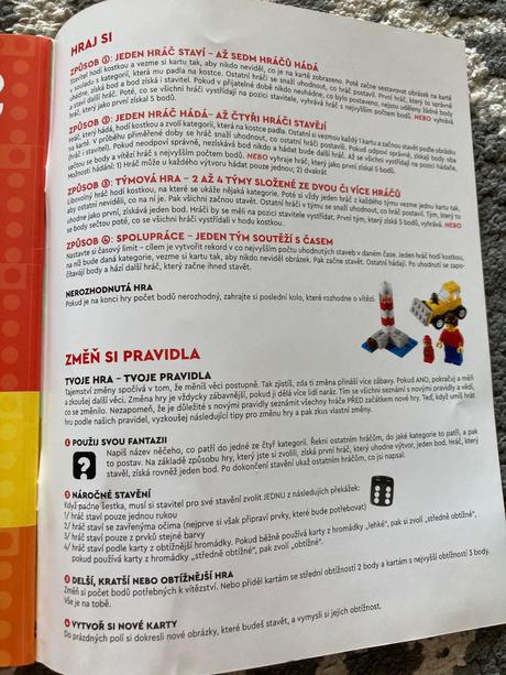 Hra lego creationary, 