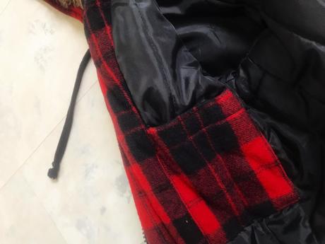 Teplá vlnená bunda do pása s/m, s