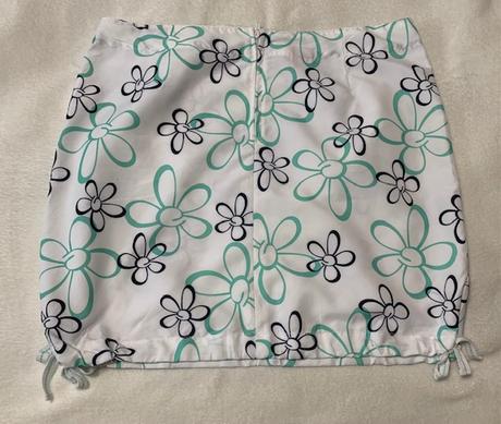 Tenká šušťáková kvetovaná sukňa zn. sam, s.a.m.,l