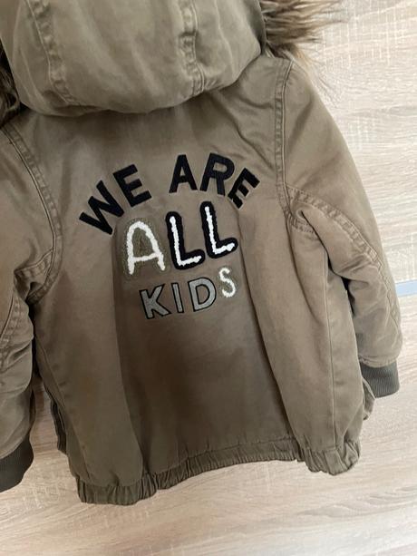 Zimny kabát h&m 98, h&m,98