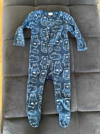 Teplý flisový overal, f&f,86