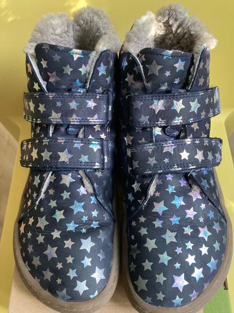 Zimné froddo barefoot winter furry stars, froddo,38