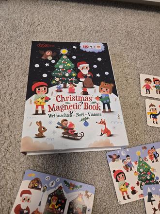 Magnetická kniha vianoce, 