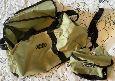 Dvojpack travel bag - taška + ľadvinka - 2ks,